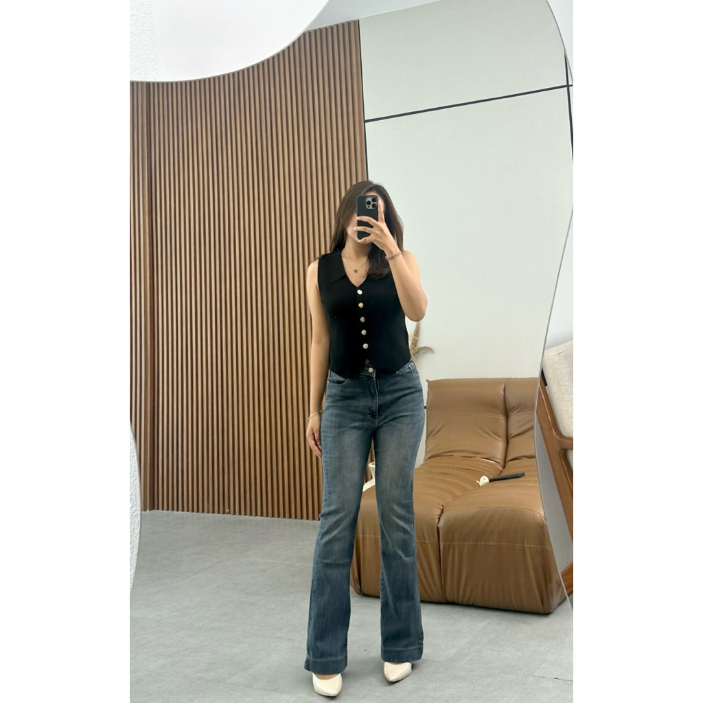 Jeans Flare Grey/ Jeans Flare 2025