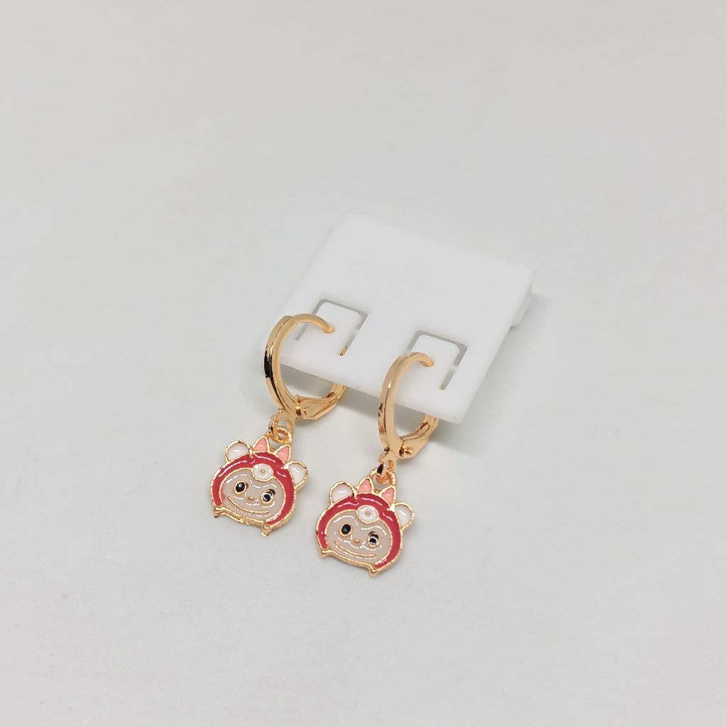 Anting anak/Anting karakter/anting emas/anting tutanium/aksesoris perempuan/aksesoris/anting perempu