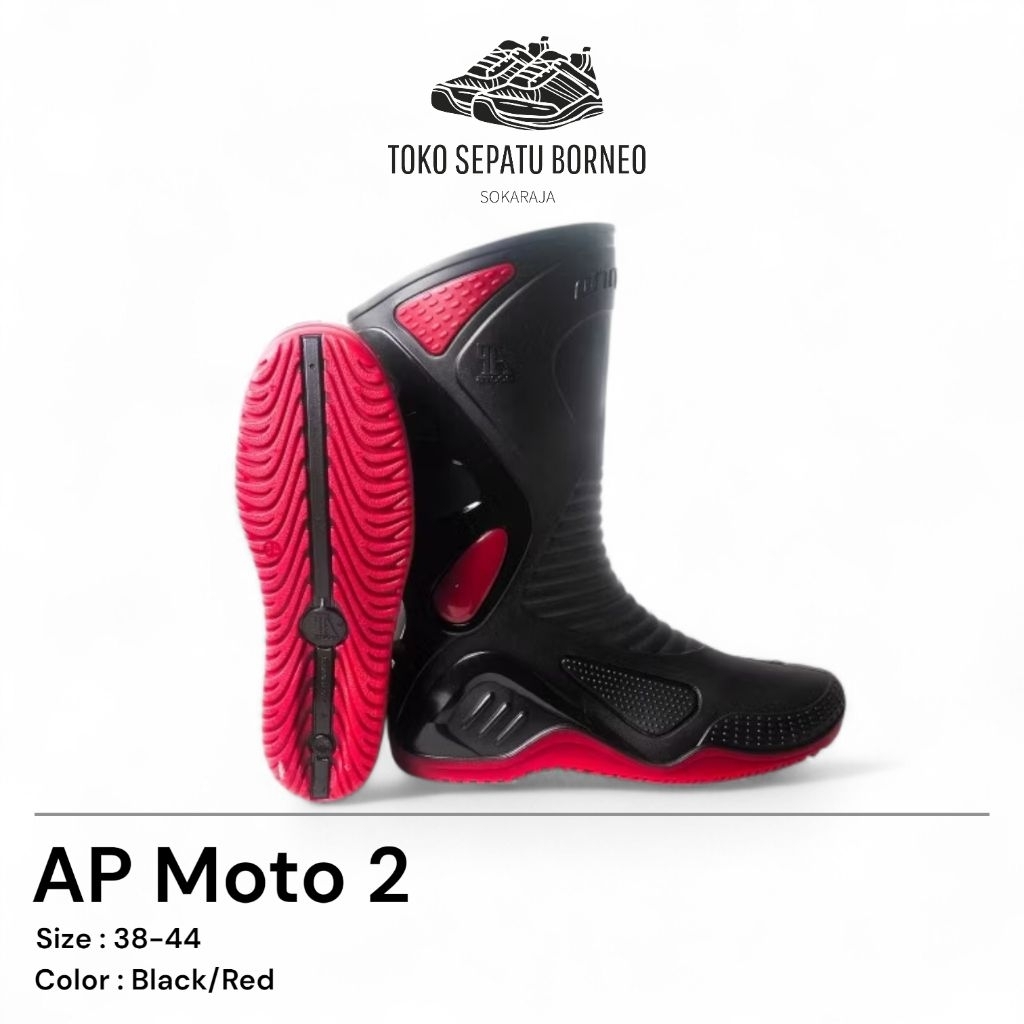 SEPATU BOOTS AP MOTO 2