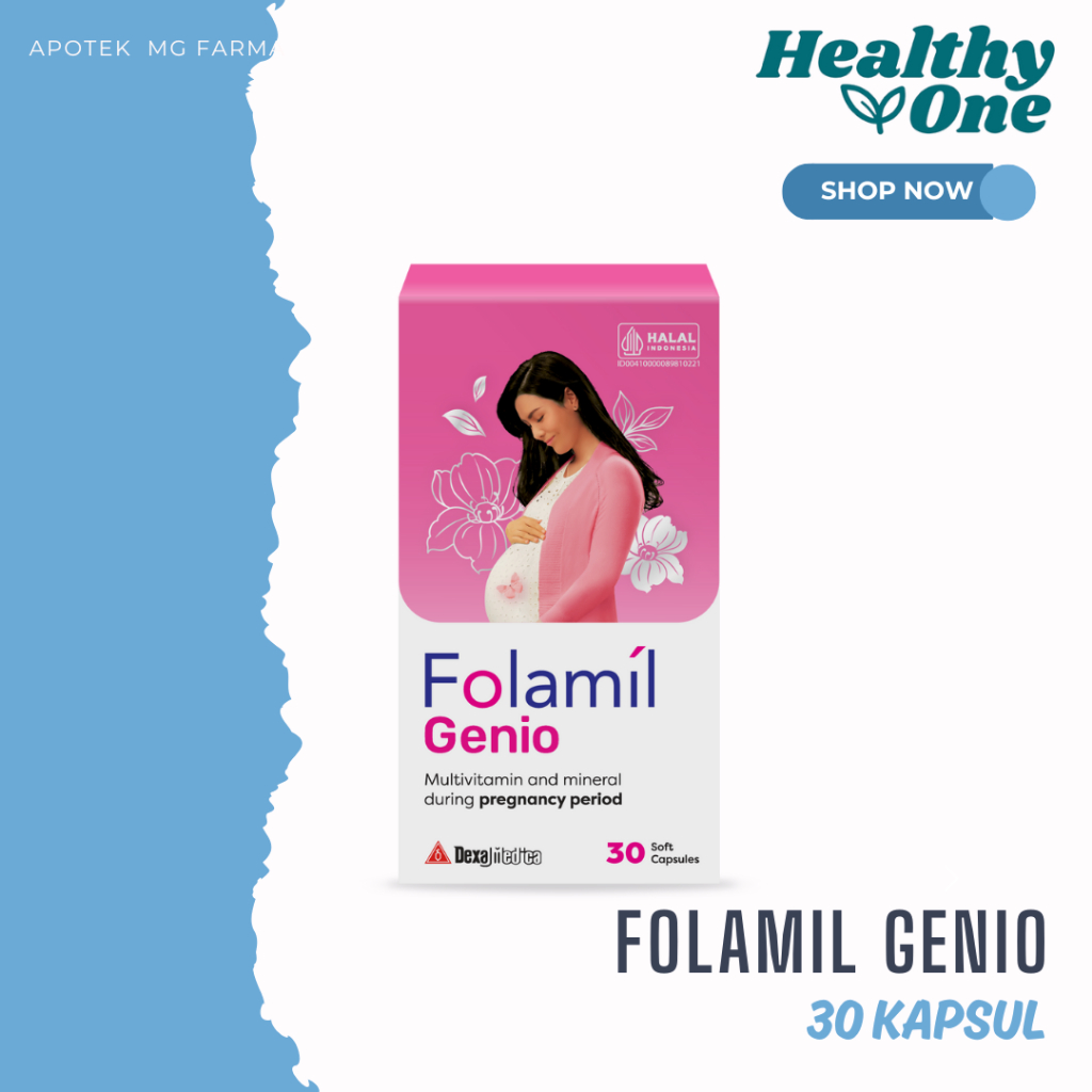 FOLAMIL GENIO ISI 30 KAPSUL