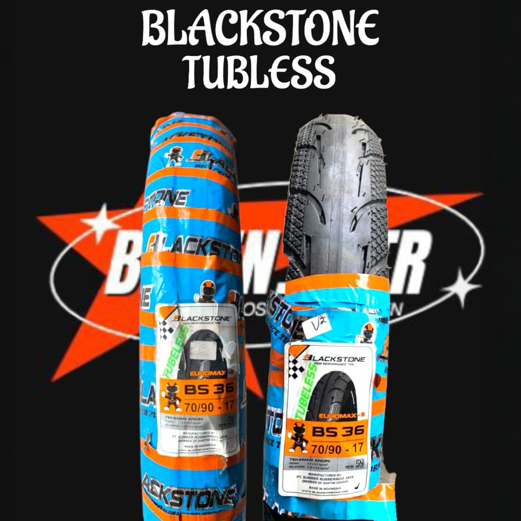 BAN SNI BLACKSTONE 70/90-17 TUBLESS