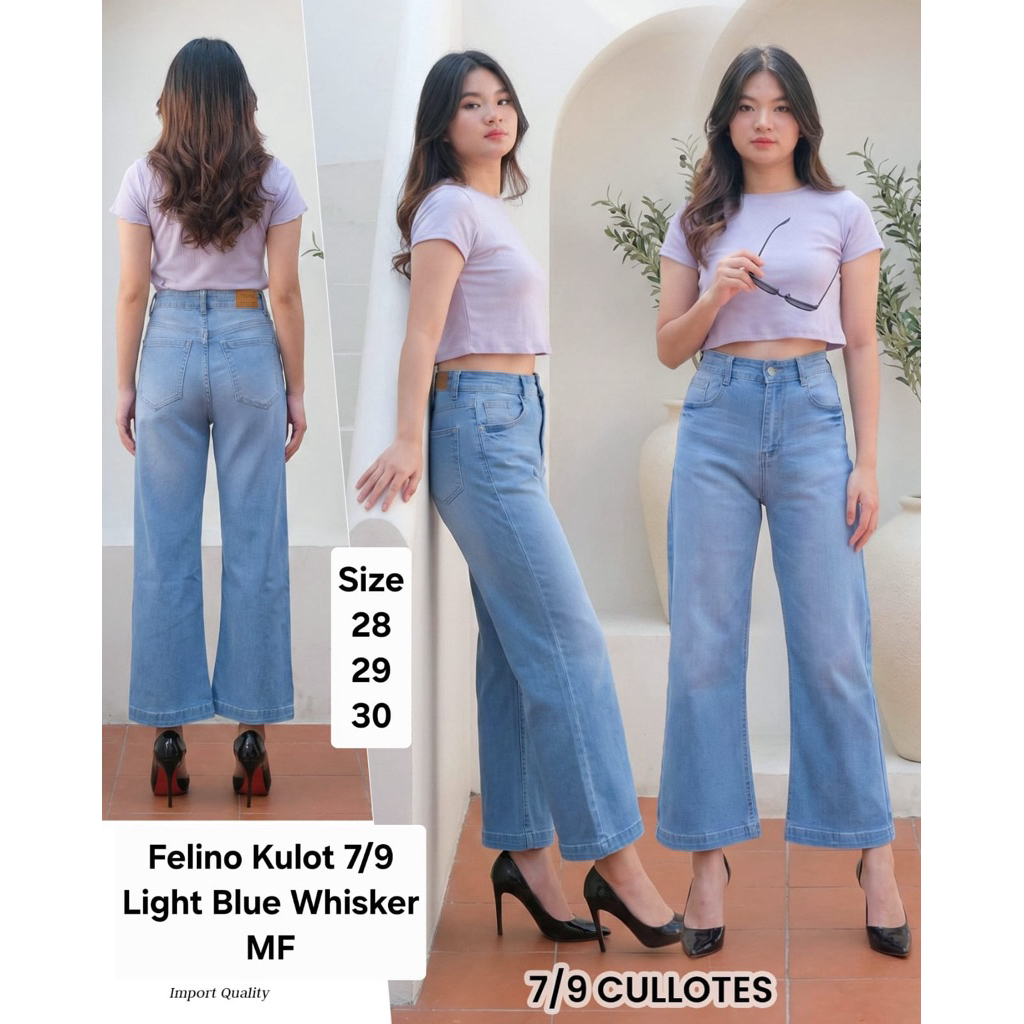 FELINO KULOT 7/9 LIGHT BLUE WHISKER