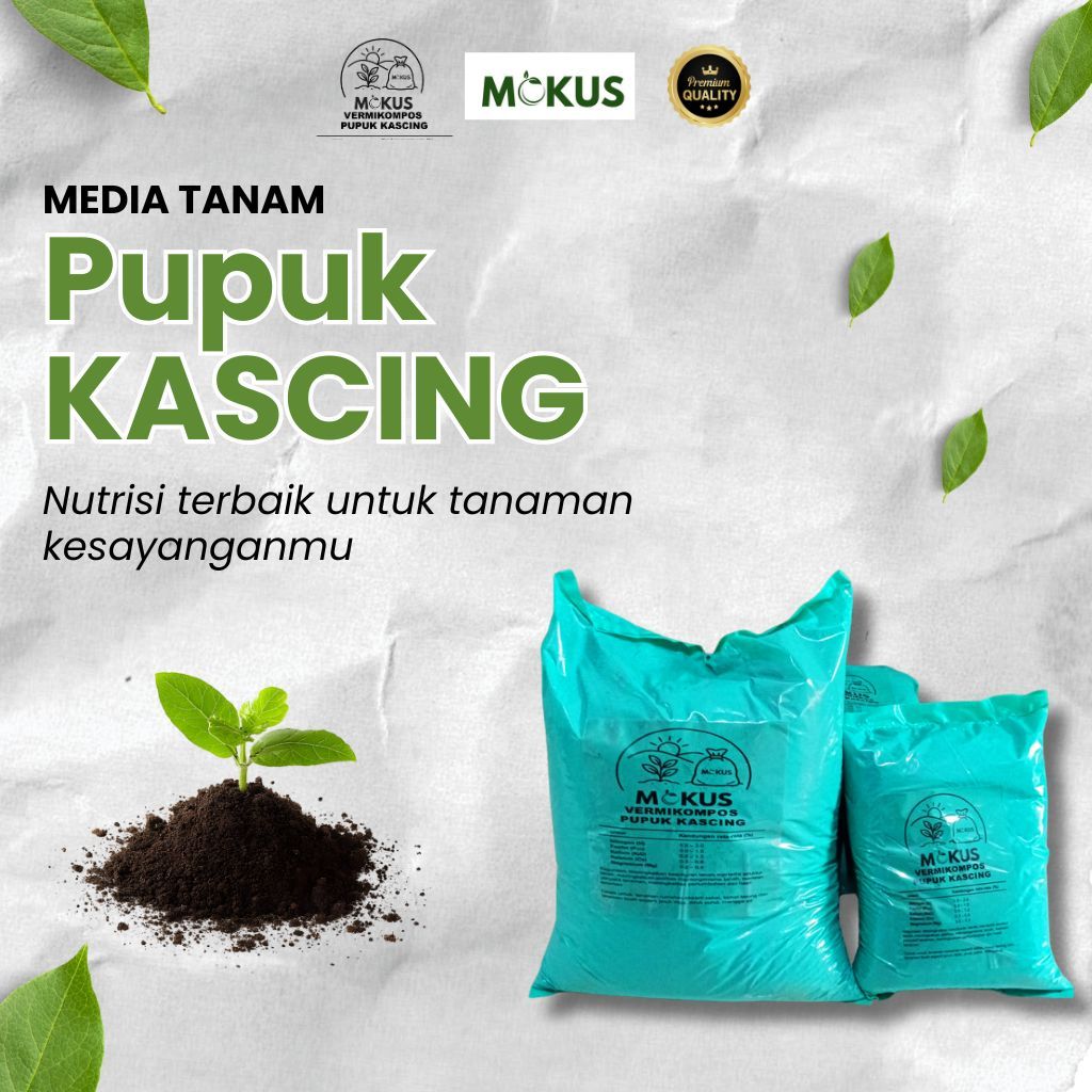 Pupuk Vermikompos/pupuk kascing