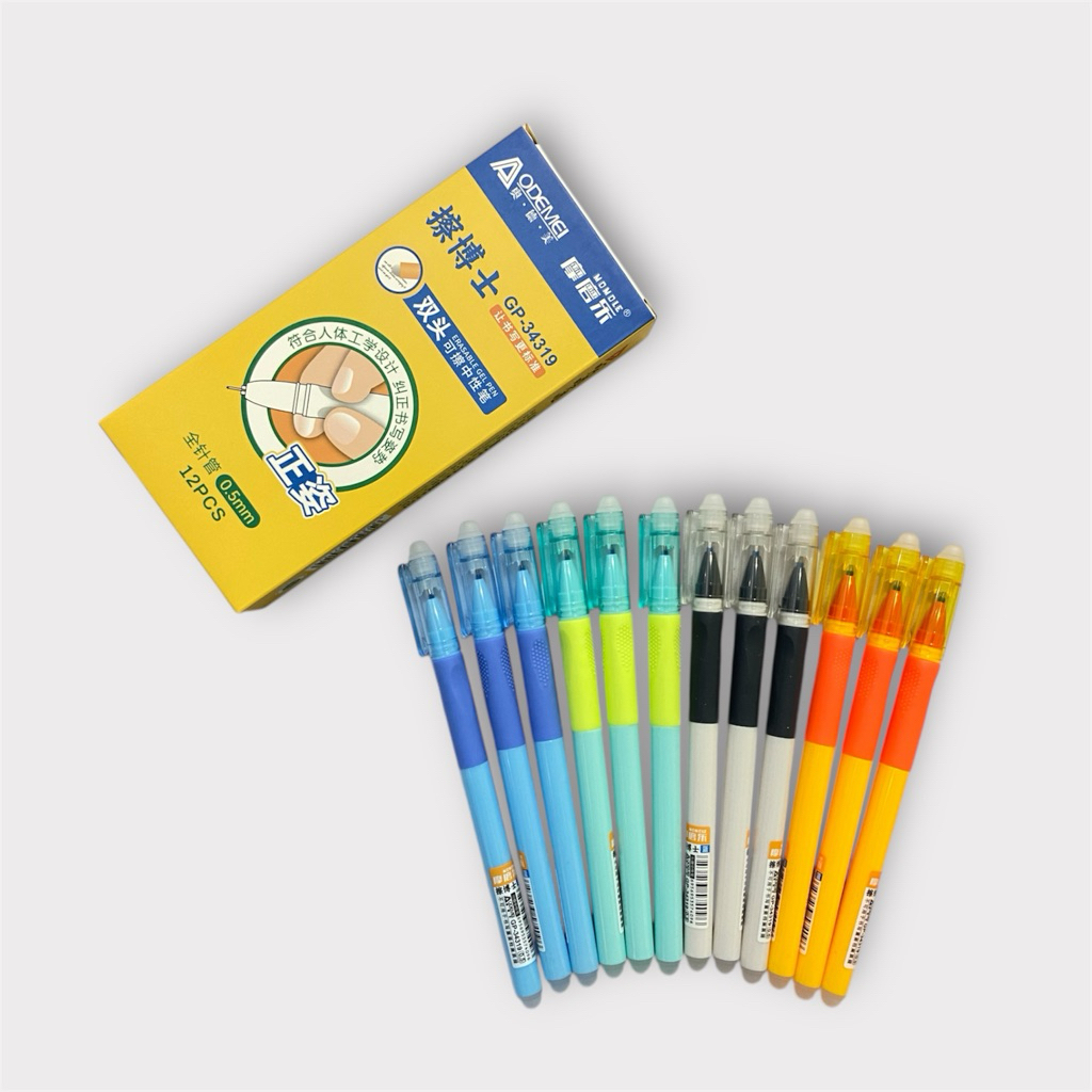 ODEMEI MONGLE Pulpen Gel/ Double head penghapus