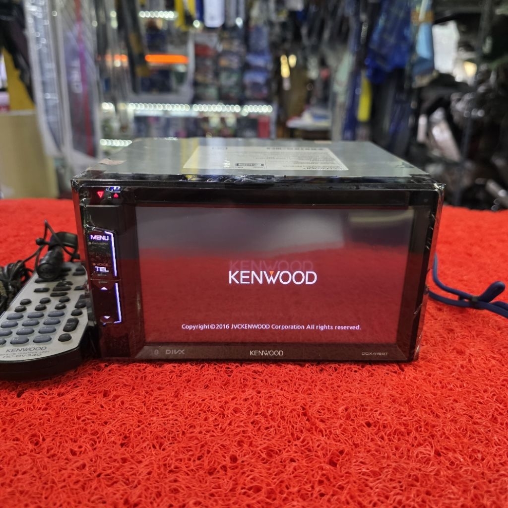 Head Unit KENWOOD DDX416BT Bluetooth USB CD Radio FM AM
