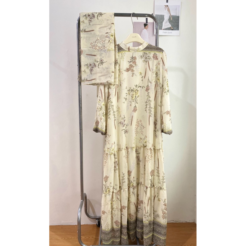 DINDA DRESS|GAMIS WANITA|FASHION MUSLIM