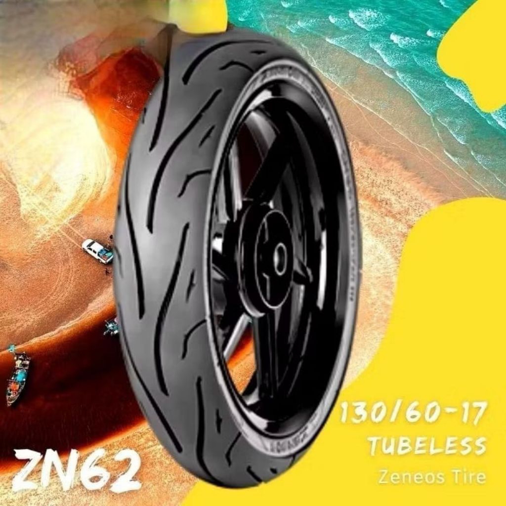BAN ZENEOS ZN62 130/60-17 TUBLESS