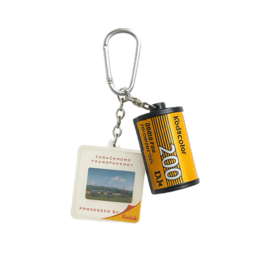 Anotherpeace Aksesoris Keychain Acrylic Kamera Polaroid Rollfilm Kodak Fujifilm Gantungan Kunci Ganc