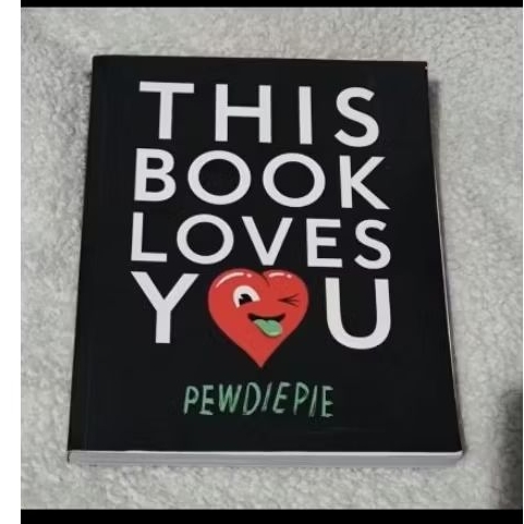 [preloved] this book loves you pewdiepie buku