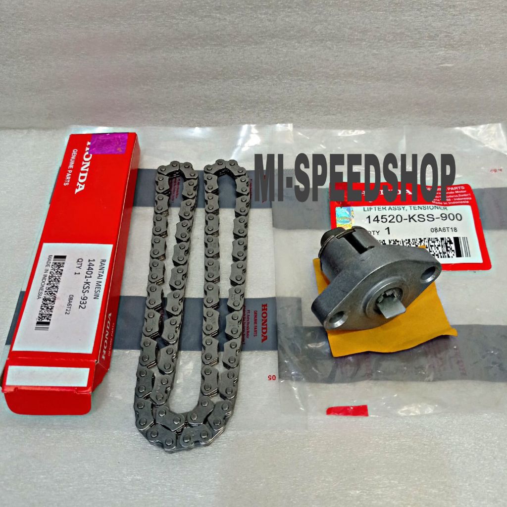 Paket Rantai Keteng+Tonjokan Keteng KSS Honda Vario 150, FCX 150 PNP Vario 125