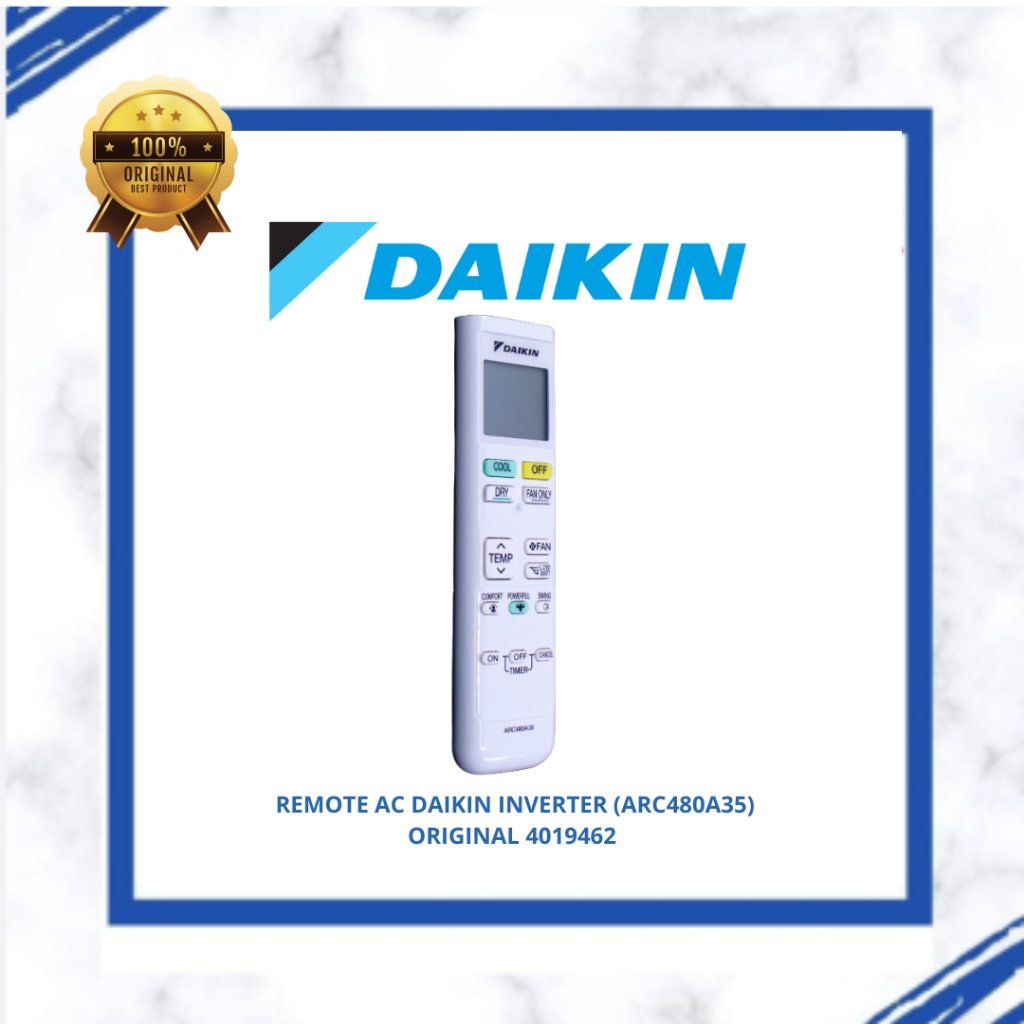 REMOT AC DAIKIN INVERTER FTKQ15SVM4 FTKQ15UVM4 FTKQ20SVM4 FTKQ20UVM4 FTKQ25SVM4 FTKQ25UVM4 FTKQ35SVM