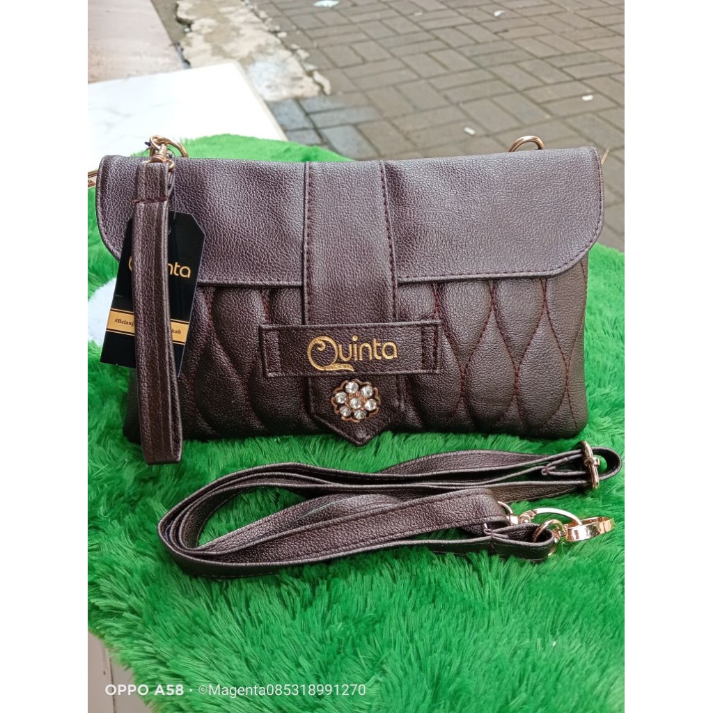 TAS WANITA LIMITED EDITION TIDAK DIPRODUKSI DIPABRIK|| TAS QUEENIE