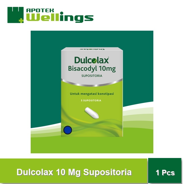 Wellings Dulcolax 10 Mg Supositoria