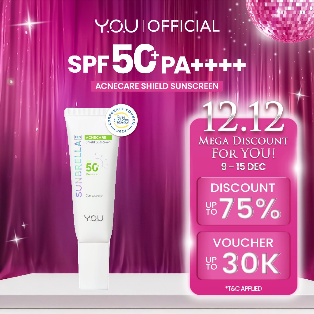 YOU Sunbrella Pro Acnecare Shield Sunscreen SPF 50+ PA++++ Acne Sunscreen Skincare  Collection Sunsc