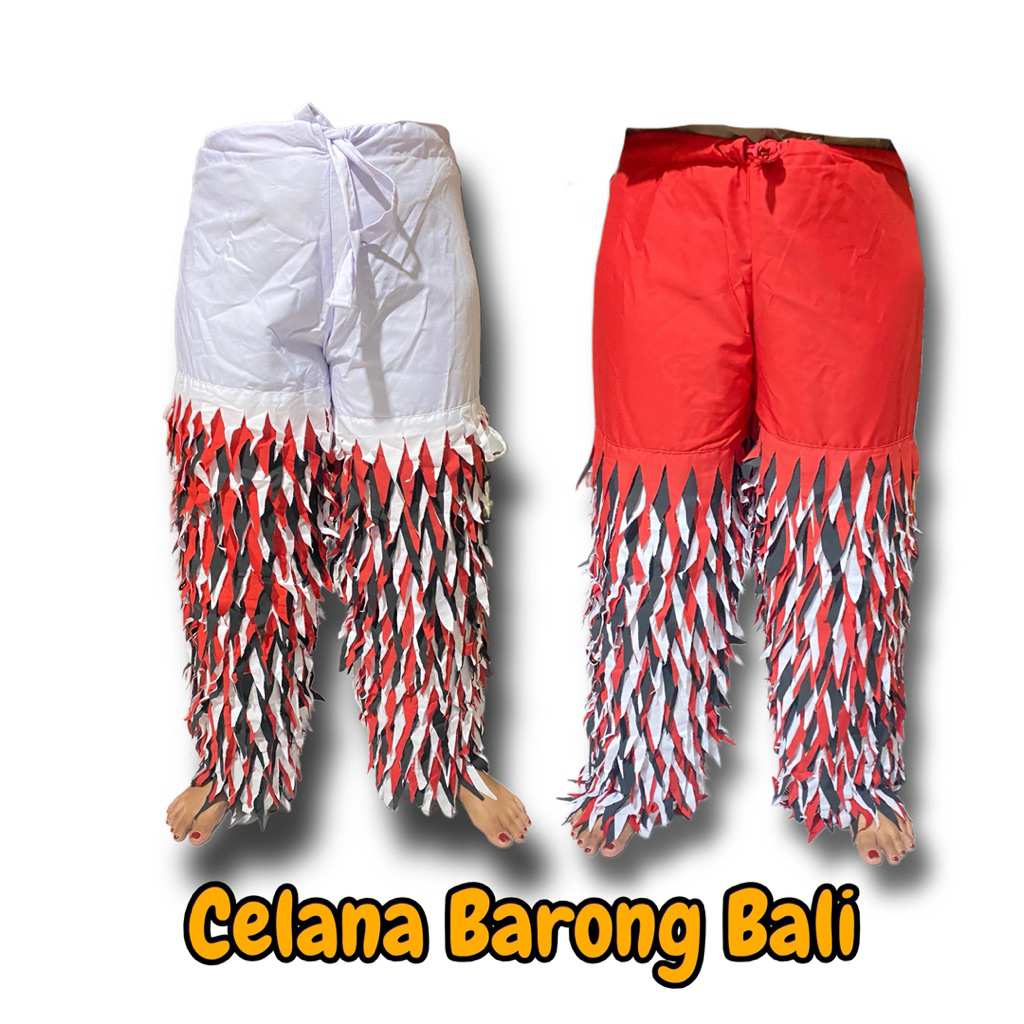 Celana Barong Panjang Dewasa - Celana Barong Bali - Celana Panjang rangda - Rangda - Barong Pants