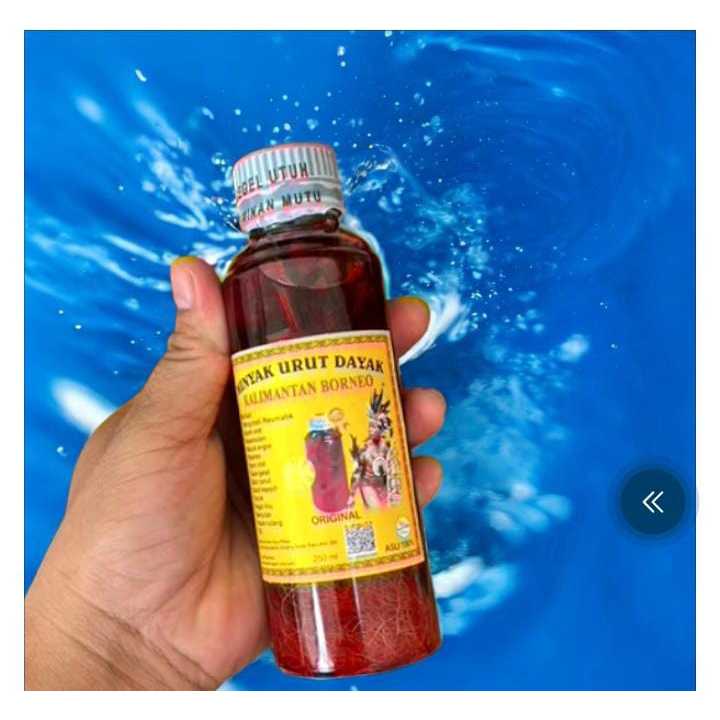 Minyak Urut Dayak Perisai Borneo 250ml - Herbal, Aman, Efektif