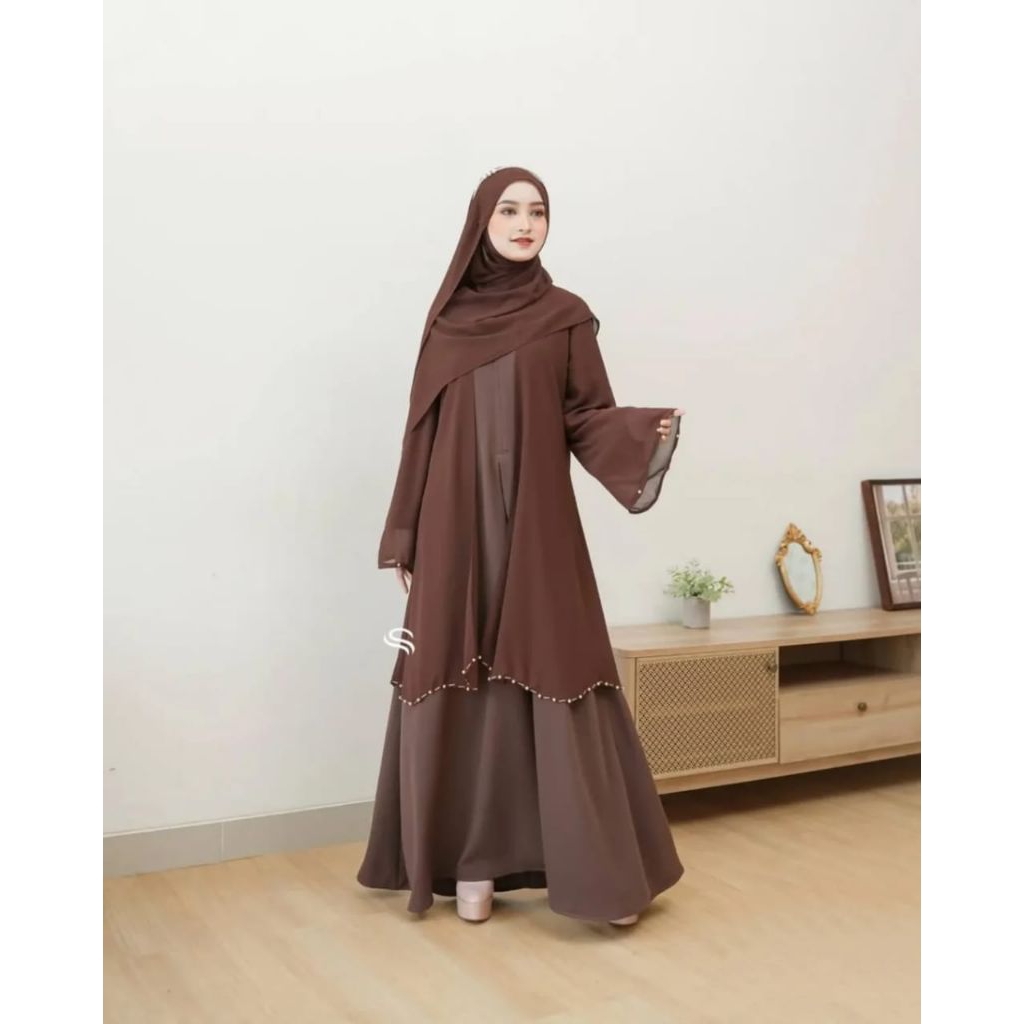 SALMA ABAYA Gamis Trend 2026/Gamis Busui/Gamis Remaja