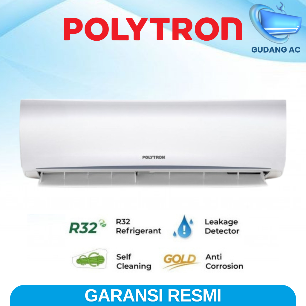 AC Polytron 1.5 PK Split R32 Deluxe PAC12VH
