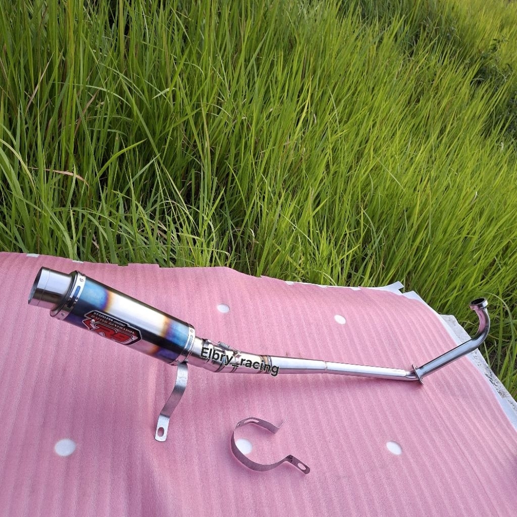 Knalpot racing R9 MUGELLO motor satria fu 150,satria fu injeksi/karbu,jupiter mx old,jupiter mx 135 