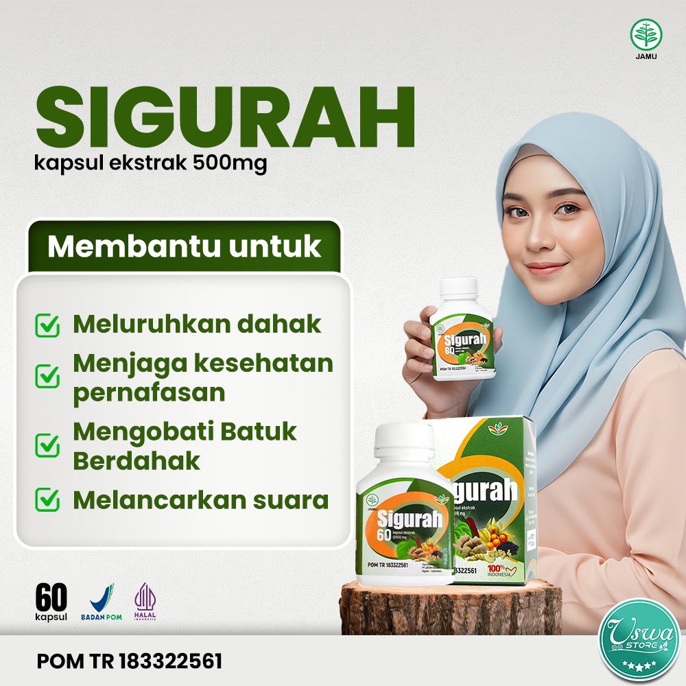 SI GURAH Obat sakit paru-paru OBAT tenggorokan GURAH tenggorokan Gurah PARU-PARU