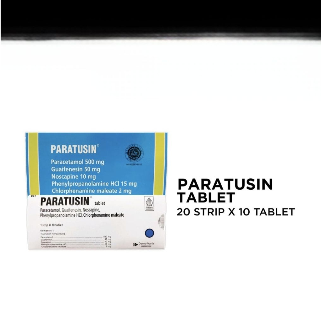 Paratusin Tablet 1BOX ISI 20 STRIP