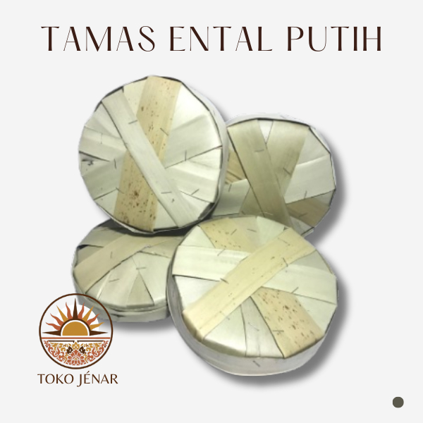 Toko Jenar - Tamas Ental Putih Cenik/ Tamas Kecil/ Tamas Sodan Kecil 15cm