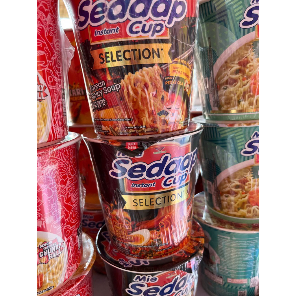 Mie Sedap Cup Korean Spicy Soup 81g