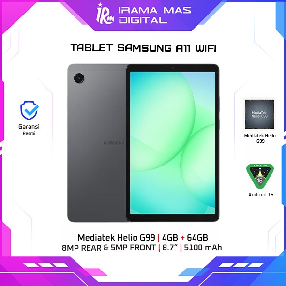 TABLET SAMSUNG A11 WIFI 4GB 64GB - GRAY