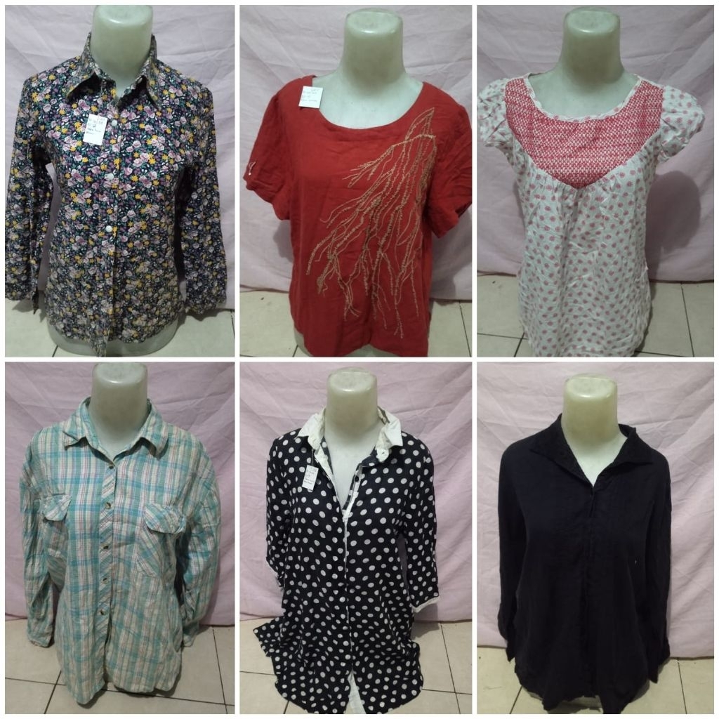Blouse dan kemeja rijek