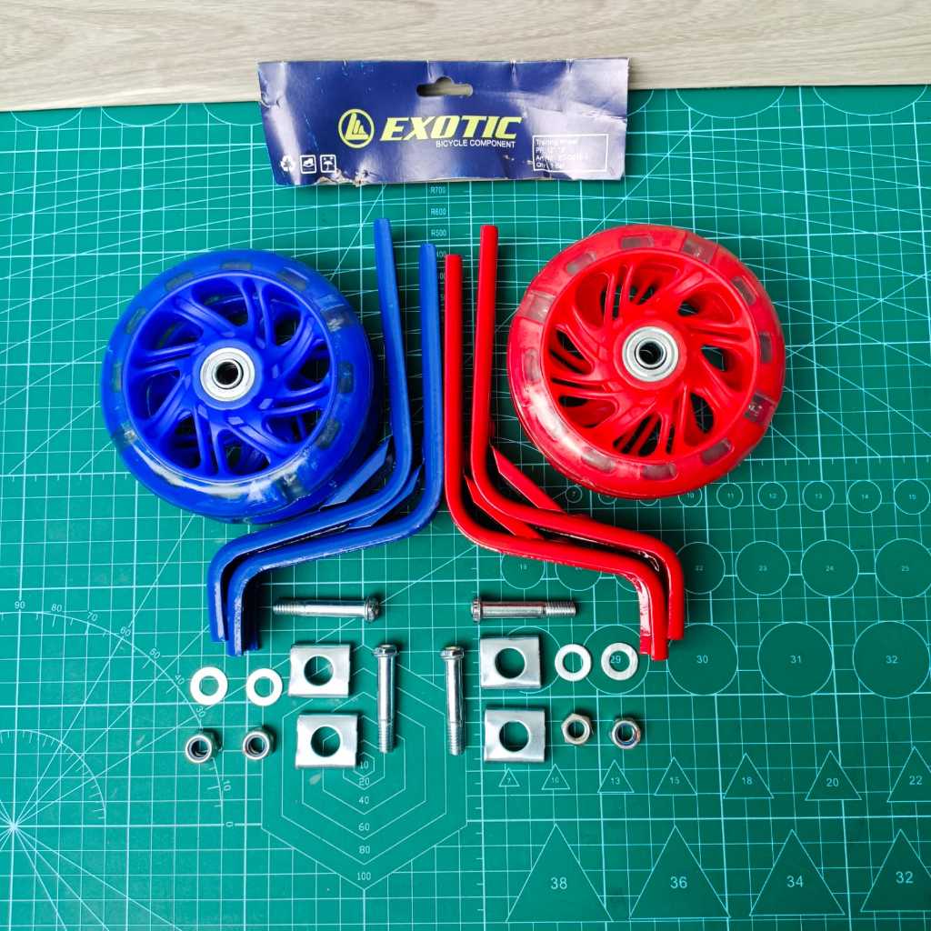 Roda Bantu / Roda Samping Nyala LED Sepeda Anak 12–16 Inch – Exotic Original