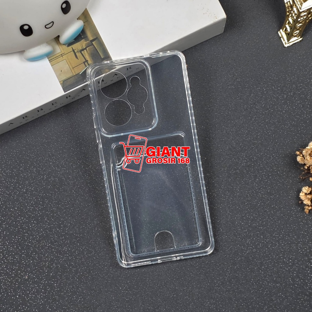 REALME 15 REALME 15 PRO CLEAR CARD CASE SLOT KARTU CASE REALME 15 REALME 15 PRO