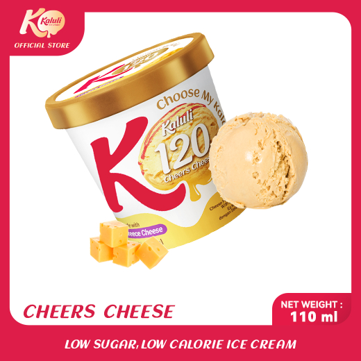 Kaluli Cheers Cheese Greek Cheese Strawberry Cup 110 ML (1 pcs, 2 pcs, 3 pcs)  - Low Fat Low Calorie