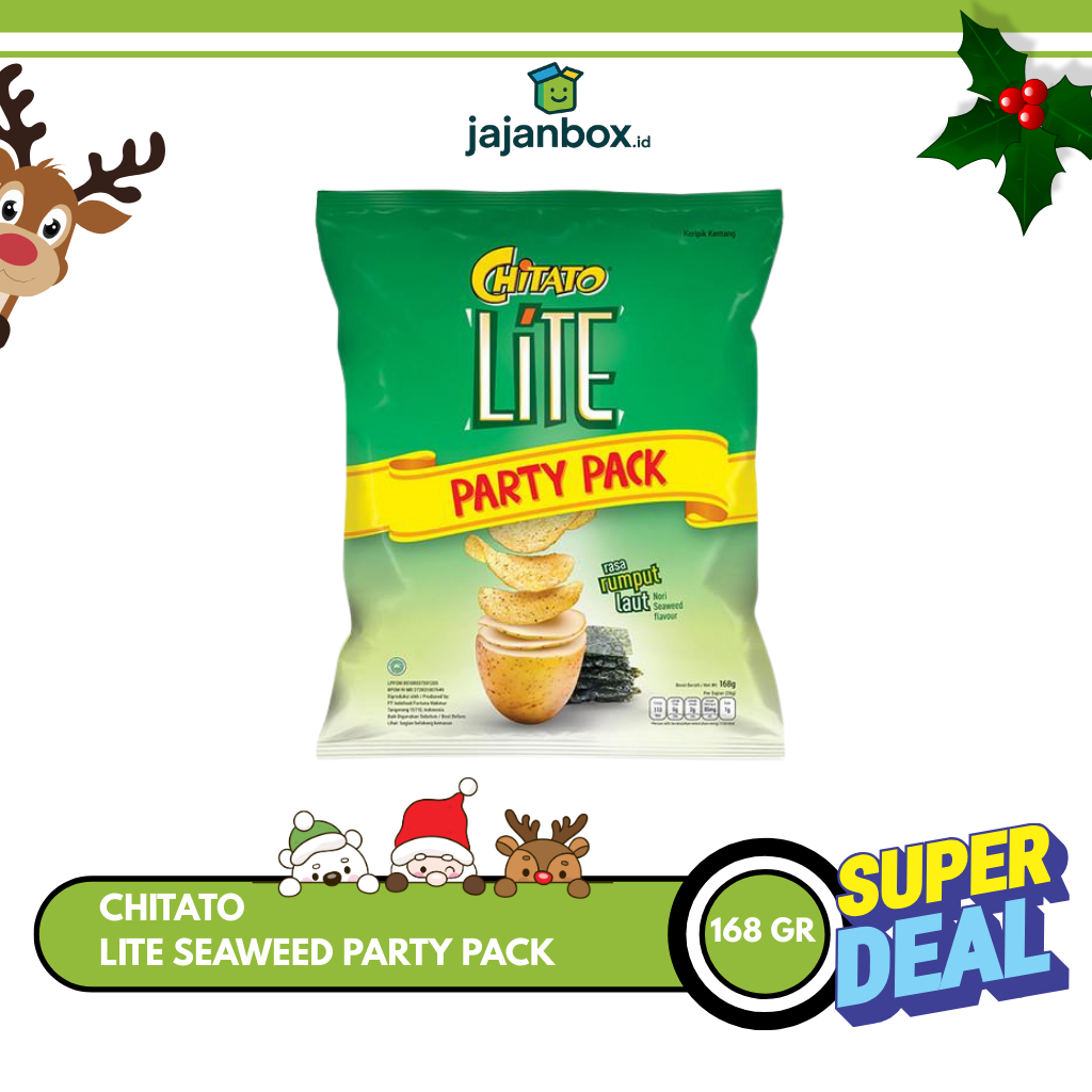 Chitato Lite Seaweed Party Pack 168gr