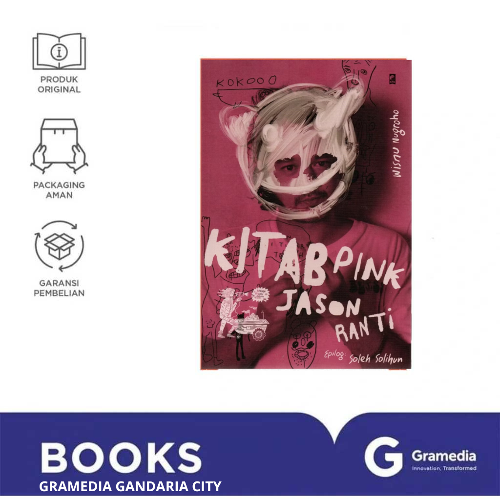 Gramedia Gandaria City - Kitab Pink Jason Ranti