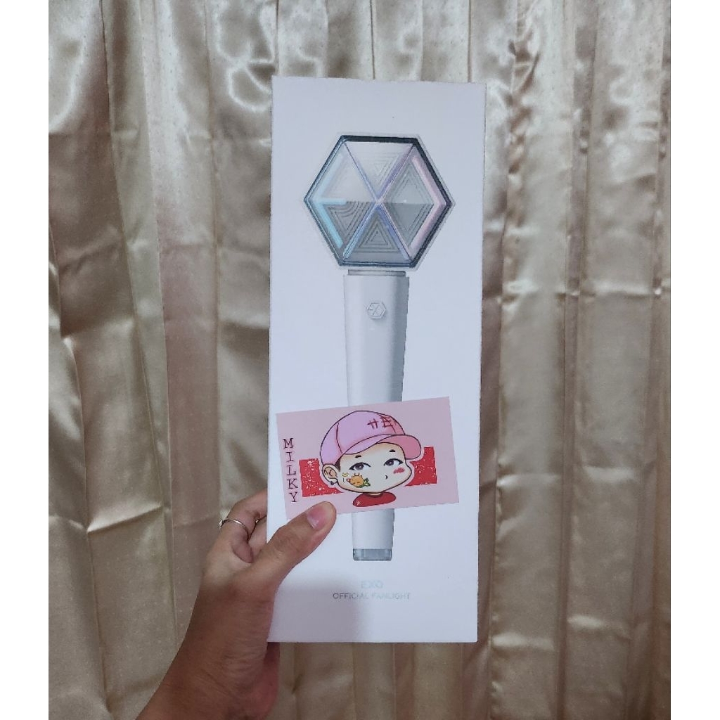 [READYSTOCK, SEALED. BISA INSTANT] EXO OFFICIAL LIGHTSTICK VER. 3 (Lightstick exo ver 3) ERIBONG