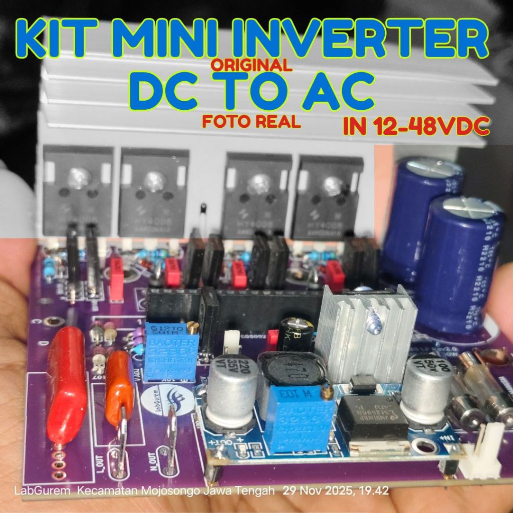 Beaded Bloom Kit Mini Inverter Egs 002 Psw Dc To Ac Pure Sine Wave