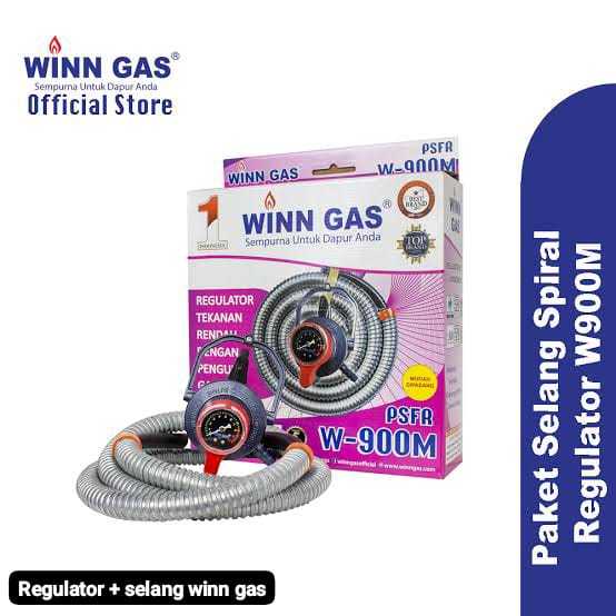 REGULATOR WINN GAS DOUBLE LOCK