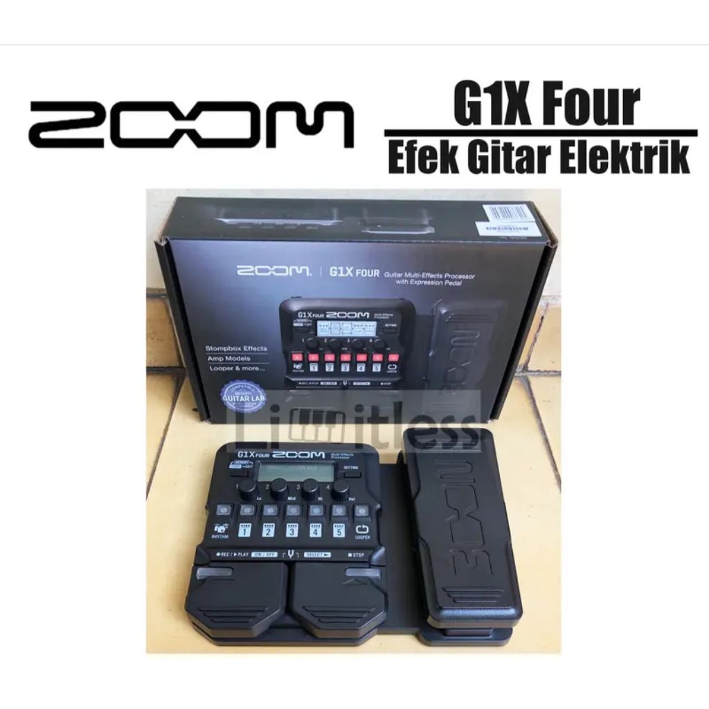Efek Gitar ZOOM G1X FOUR
