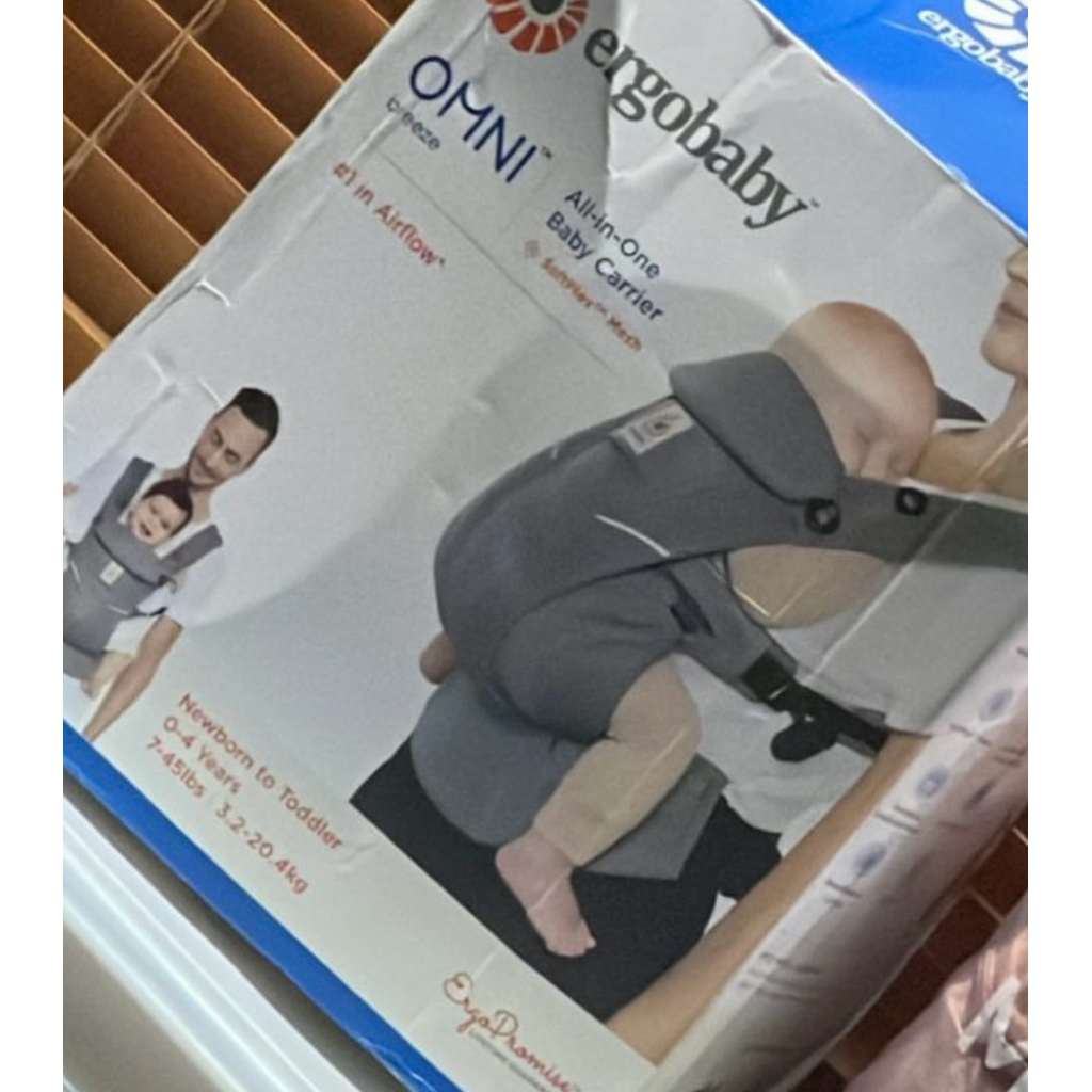 PRELOVED Ergobaby Omni Breeze Baby Carrier / Gendongan Bayi SSC