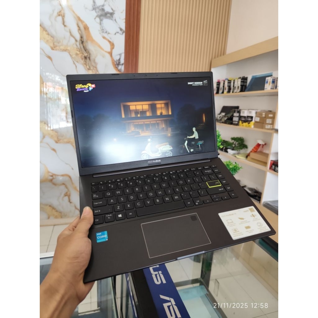 Laptop Asus K413 core i3
