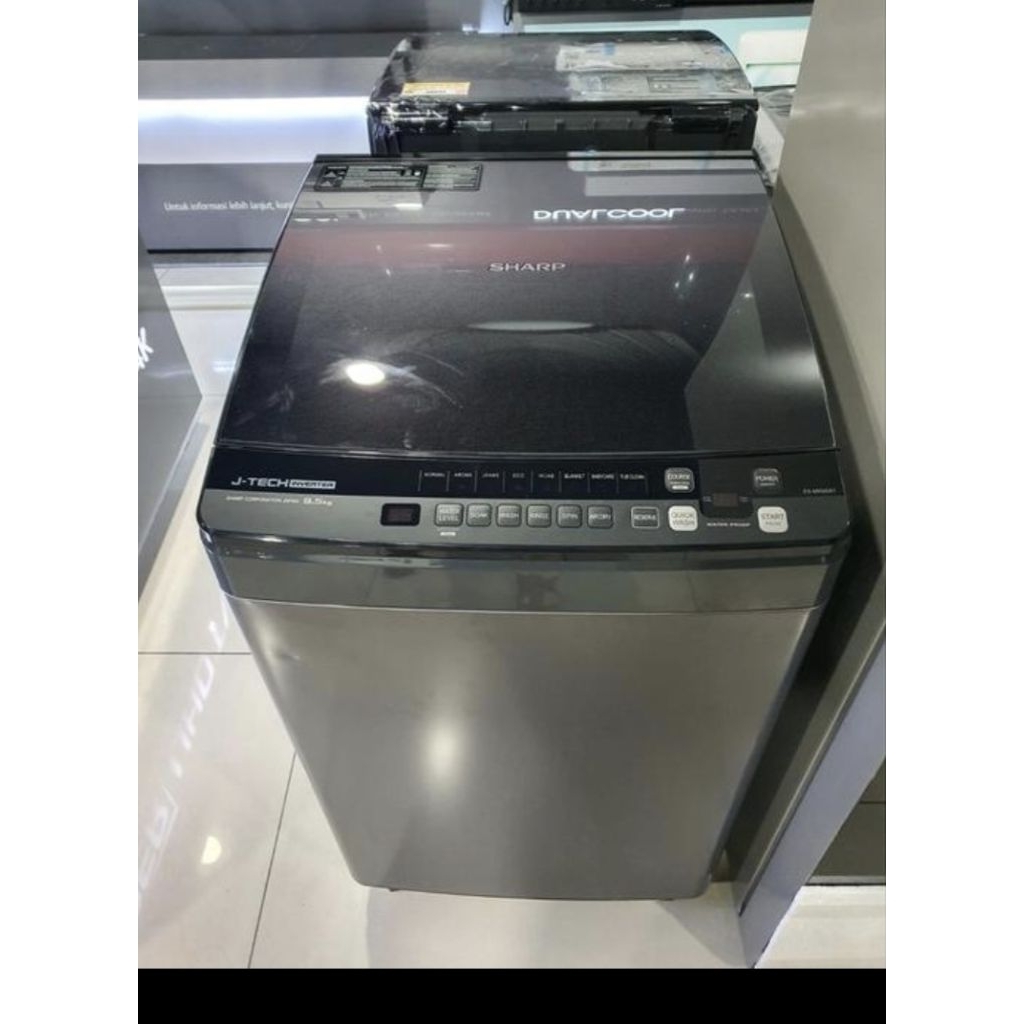 MESIN CUCI SHARP 1 TABUNG 9,5KG ESM 9500 XT