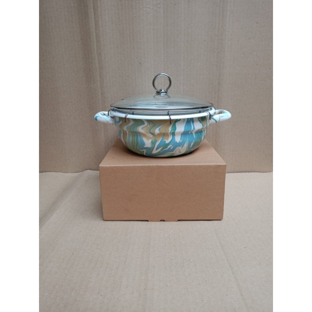 Chefina Tempura Nabe 20cm Marbel Panci