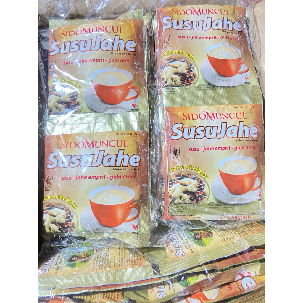 susu jahe sidomuncul