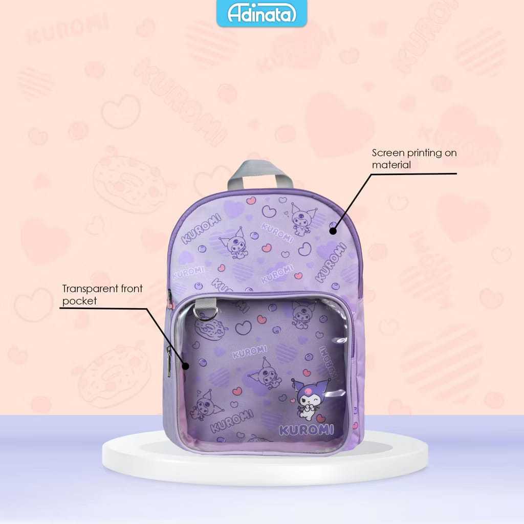 GRAMEDIA MAL PEKANBARU (ORIGINAL) ADINATA KUROMI FASHION RUCKSACK M