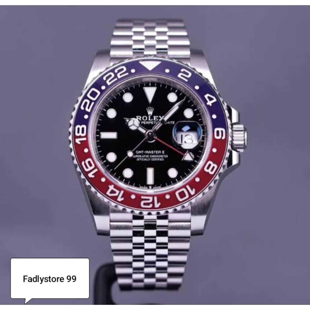 Jam Tangan Rx Gmt master pepsi