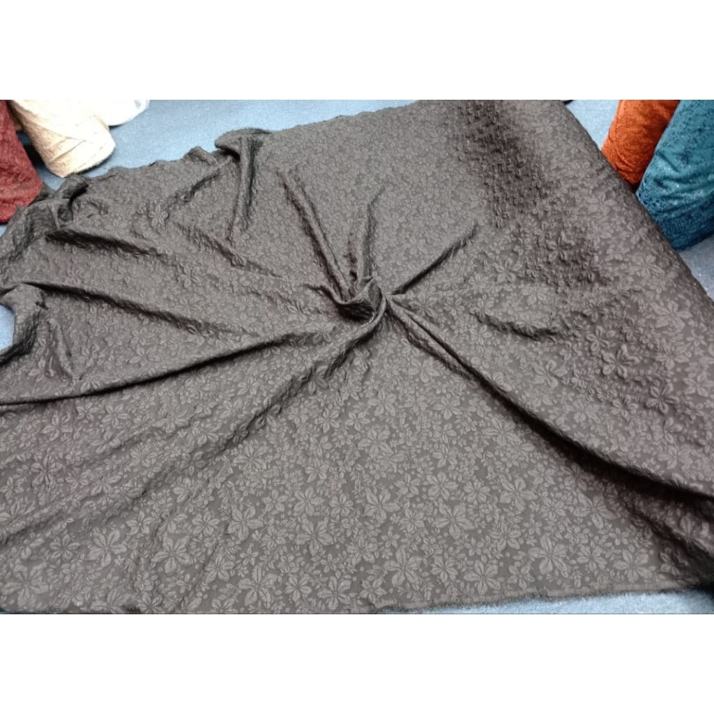 (COD)bahan jaguar Emboss/kain bredsmend Fukuro jaguar Emboss premium