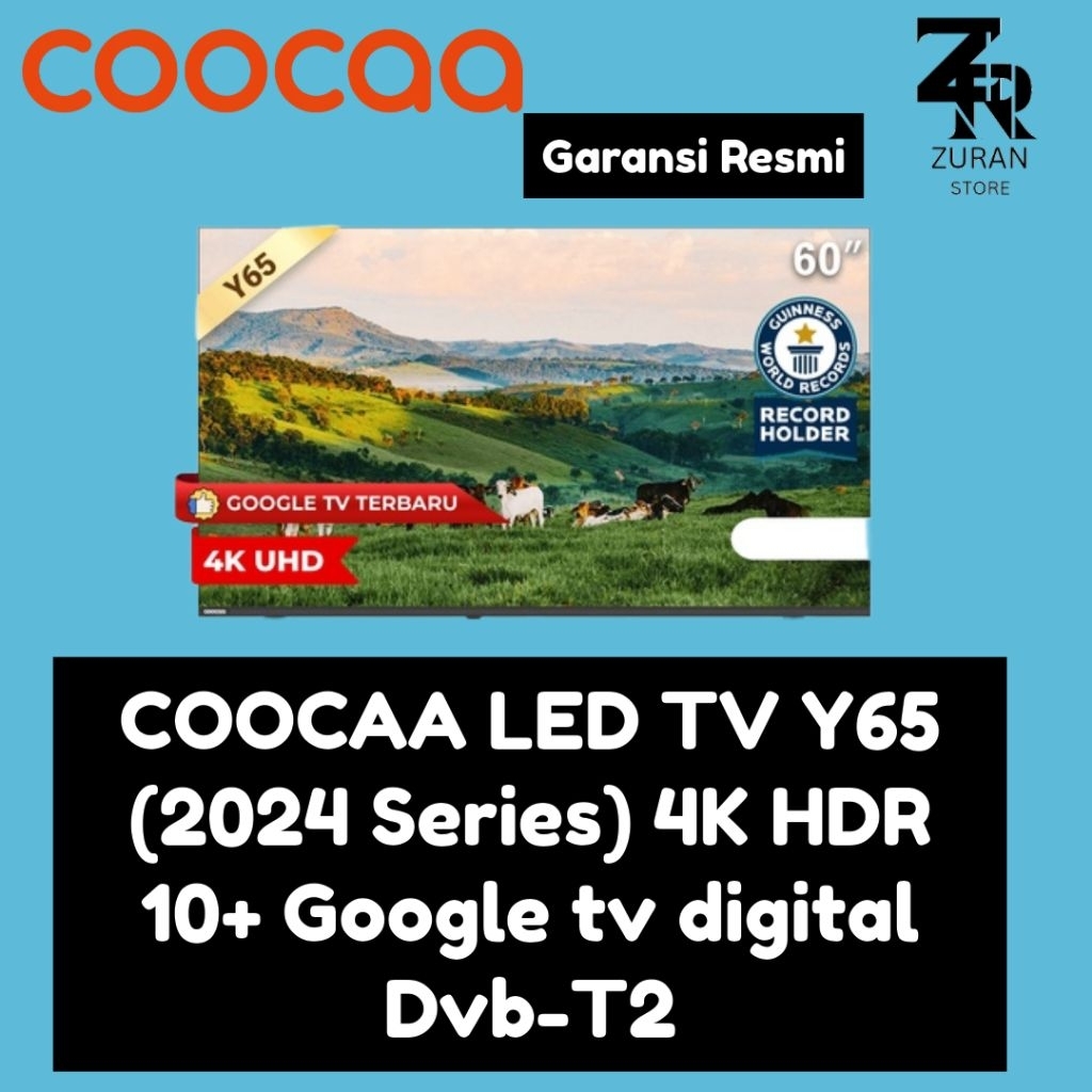 COOCAA 60Y65 4K GOOGLE TV 60 inch
