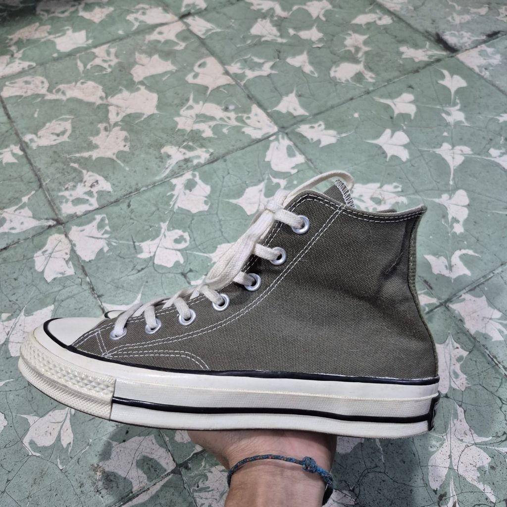 Sepatu Converse Ct 70s Hi Army Original(39-40)