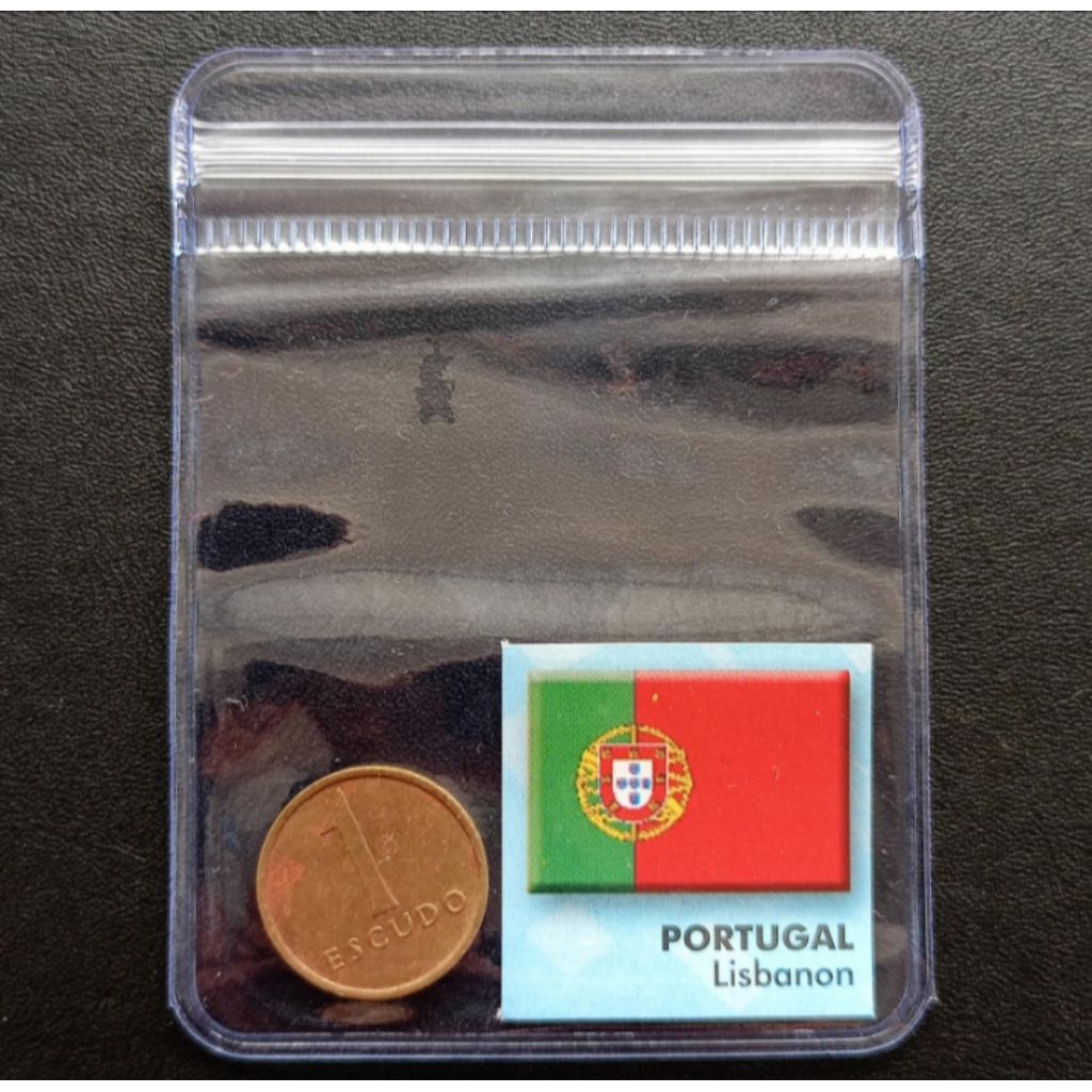 Koin 1 Escudo Coin Portugal Asing Kuno Jadul Asing Luar Negeri Mancanegara