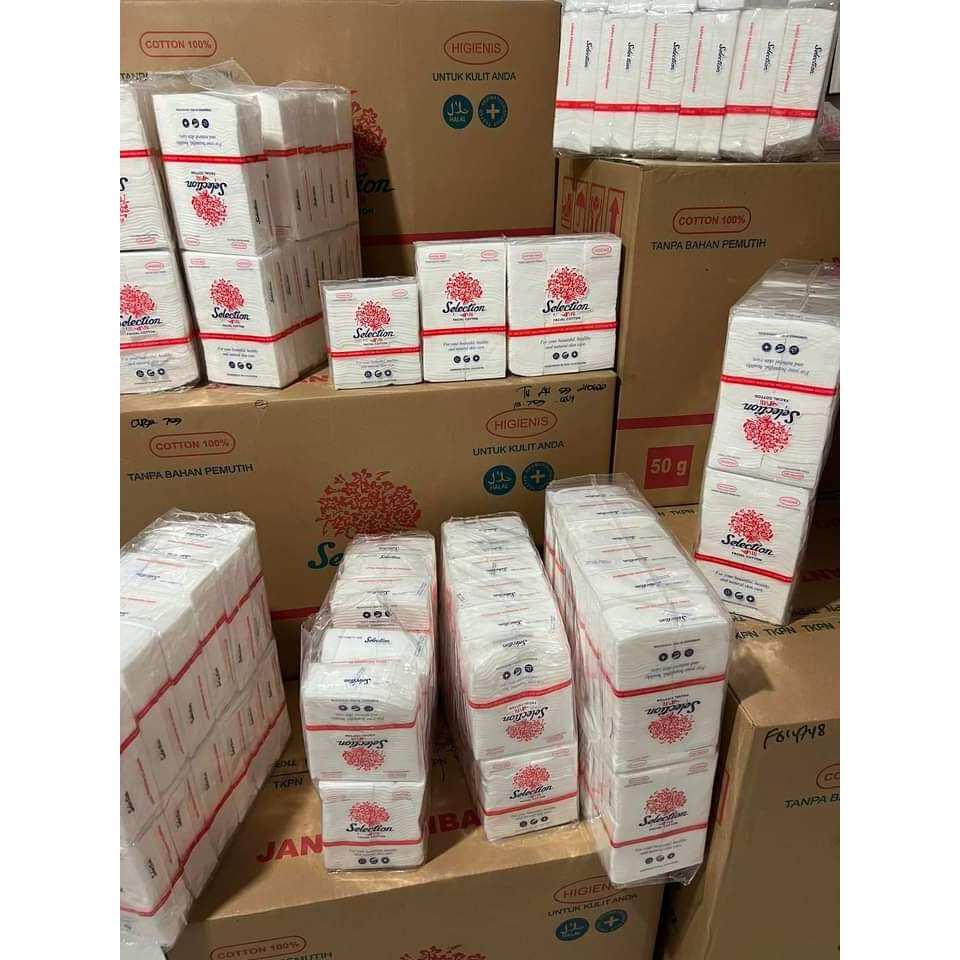 [GROSIR] KAPAS SELECTION 50 GR - HARGA 1 LUSIN (12 PCS) - PAKET USAHA